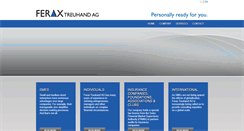 Desktop Screenshot of ferax.ch