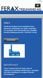 Mobile Screenshot of ferax.ch